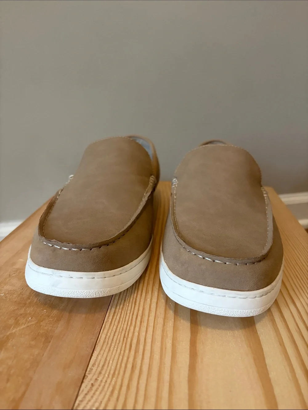 Men’s Natural Weave Memory Foam Boat Shoe